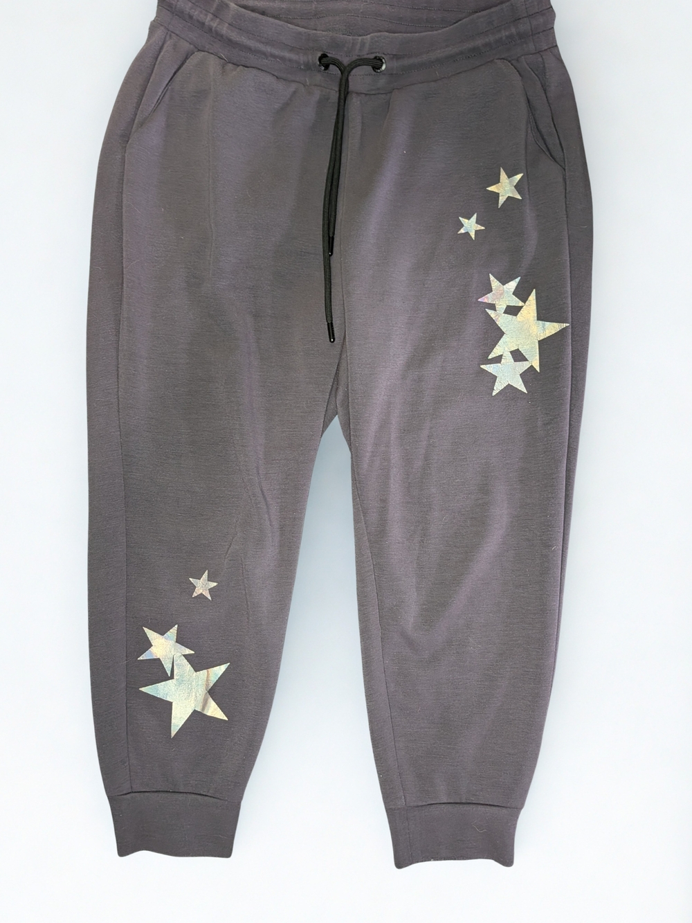 torrid Gray Star-Print Jogger Pants